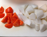 ほっこりあったか☆鶏肉と大根の煮物作り方2写真