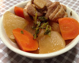 ほっこりあったか☆鶏肉と大根の煮物作り方9写真