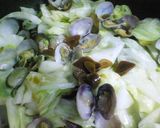 大葉にんにく醤油で★あさりキャベツ作り方2写真