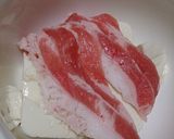 簡単!豆腐と豚肉のチーズのせ作り方1写真