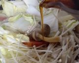 野菜たっぷり 牛肉小間切れすき焼き♪作り方8写真