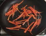 金時にんじんの巣ごもり卵(焼き豚入り)作り方2写真