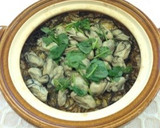 かきと塩昆布の炊き込みごはん作り方9写真