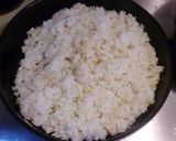 卵白貝柱チャーハン (蛋白瑤柱炒薑飯)作り方6写真