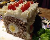 ケーキ風ミートローフでインパクト大！作り方11写真