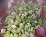 野菜たっぷり 牛肉小間切れすき焼き♪作り方11写真