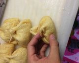 冷凍ご飯de簡単餅巾着★作り方4写真