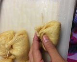 冷凍ご飯de簡単餅巾着★作り方5写真