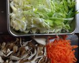 具だくさんな卵焼き(袱紗焼き)作り方1写真