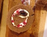 Xmasにブッシュドノエル作り方15写真