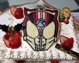 7層のケーキ☆ 仮面ライダードライブ作り方15写真