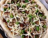ボリューム満点♡照り焼きチキンピザ作り方8写真