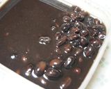 塩麹甘煮黒豆で♪黒豆の粒あん作り方1写真