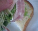 子供が作るママへの朝食作り方2写真
