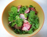 赤かぶとわさび菜の塩レモンサラダ☆作り方3写真
