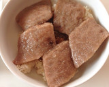 自家製焼肉のたれで簡単牛丼♡牛バラ肉使用作り方5写真