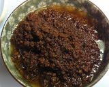 基本の和食５　肉みそ作り方5写真
