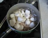 里芋とひき肉の柚子胡椒味噌煮作り方3写真