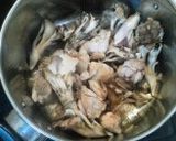 年越しそばに♪ゴマ香る～鶏肉と舞茸の蕎麦作り方3写真