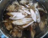 年越しそばに♪ゴマ香る～鶏肉と舞茸の蕎麦作り方4写真