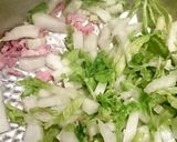 絶対に棄てるような白菜の葉で圧力鍋スープ作り方2写真