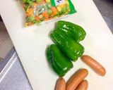 簡単！炊飯器でミートソース炊き込みピラフ作り方2写真