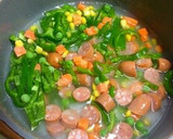 簡単！炊飯器でミートソース炊き込みピラフ作り方3写真