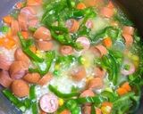 簡単！炊飯器でミートソース炊き込みピラフ作り方4写真