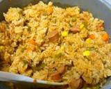 簡単！炊飯器でミートソース炊き込みピラフ作り方8写真
