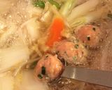 お鍋の☆ふわふわ鶏団子☆作り方2写真