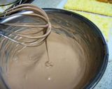 チョコクリームのブッシュドノエル作り方2写真