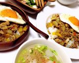 野菜たっぷり♡和風カレー味ガパオ風ライス作り方4写真