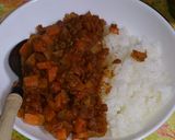 トマト缶で作るキーマカレー作り方8写真