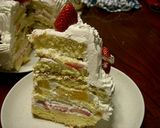 ダブルゴージャスクリスマスケーキ♪作り方8写真