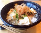 二日酔いの朝に！鶏豆腐玉子うどん作り方3写真