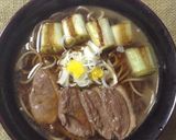 年越蕎麦に、フライパンで本格鴨南蛮そば作り方10写真
