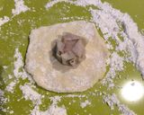 年末！冷蔵庫の残り物でラクチン肉まん作り方7写真