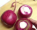 【赤蕪の甘酢漬】作り方2写真