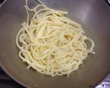 炒めないで作る明太子パスタ作り方5写真