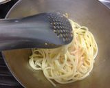 炒めないで作る明太子パスタ作り方6写真