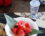 【赤蕪の甘酢漬】作り方17写真