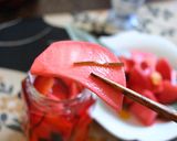 【赤蕪の甘酢漬】作り方20写真