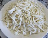 信州の郷土食、おしぼりうどん作り方4写真