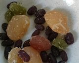 パンケーキミックスで抹茶金時ケーキ作り方2写真