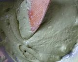 パンケーキミックスで抹茶金時ケーキ作り方3写真