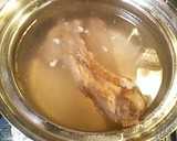 スペアリブ料理のあとに*豚骨だし作り方2写真
