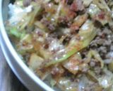 うまーい!残り野菜の豚丼作り方4写真
