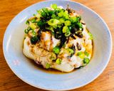 納豆と塩昆布とねぎ♡冷奴作り方3写真