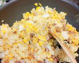 栄養たつぷり納豆レタスチャーハン作り方3写真
