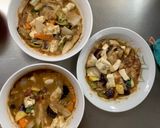 肉無豆腐さっぱり梅味噌レモン味野菜炒め作り方16写真
